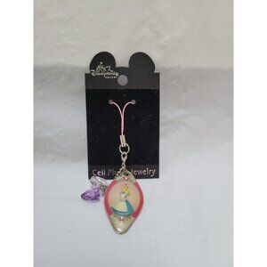 Vintage Disney Cheshire Cat and Alice in Wonderland Purse Bag Pendant Charm